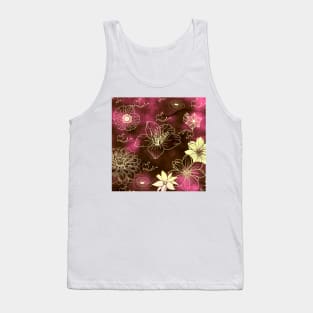 Glowing Florals Tank Top